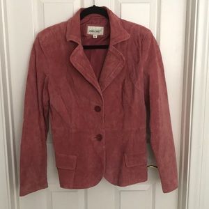 Pink Suede Jacket